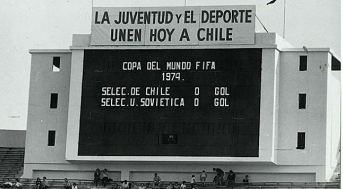Chile vs. URSS, 1973. La cara negra del fútbol