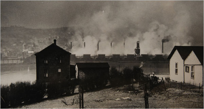 donora-catastrofe ambiental-ecología-1948-humo-fábricas-US Steel