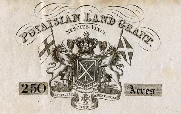 Certificado tierras de Poyais,MacGregor,estafa,país imaginario,City Londres,colonización América