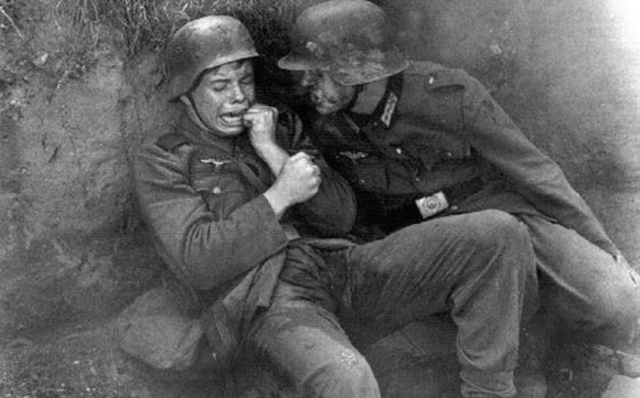 trauma-guerra-shell shock-fatiga de combate-segunda guerra mundial